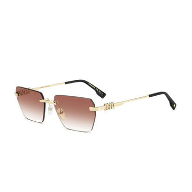 Dsquared2 Occhiali da Sole D2 0102/S J5G17 Oro/Rosa Sfumato Unisex 2