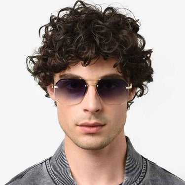 Dsquared2 Occhiali da Sole D2 0103/S RHL Oro/Nero Uomo 4