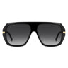 Dsquared2 Sunglasses D2 0160/S 807 Black Gold/Gray Gradient Men