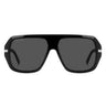Dsquared2 Occhiali da Sole D2 0160/S 807/IR Nero Argento/Grigio Sfumato Uomo
