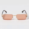 Dsquared2 Occhiali da Sole D2 0189/S 000N8 Marrone/Arancione Unisex