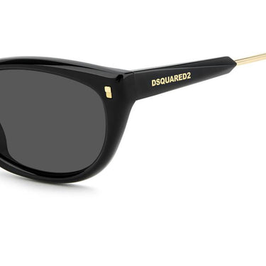 Dsquared2 Occhiali da Sole D2 0202 G S 8079O Nero Grigio Sfumato Uomo 4