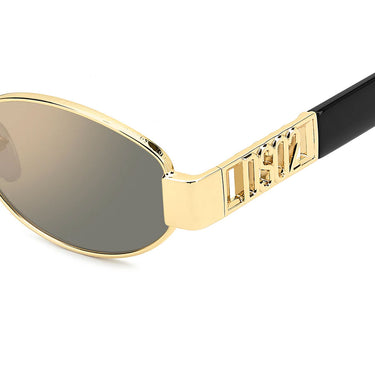 Dsquared2 Occhiali da Sole D20155/S/SE 000JO Nero/Grigio Specchiato Unisex
