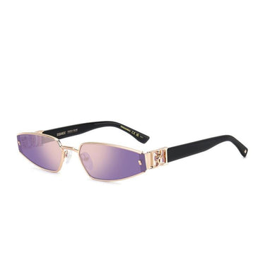 Dsquared2 Occhiali da Sole D20168/S DDB Nero/Viola Specchiato Donna 2