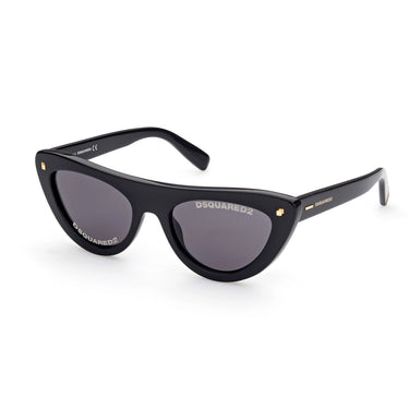 Dsquared2 Occhiali da Sole DQ0375 01A Blink Nero/Grigio Scuro Unisex