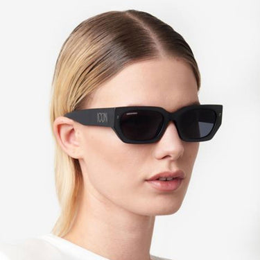 Dsquared2 Occhiali da Sole ICON 0017/S 003 Nero Opaco/Nero Unisex 5