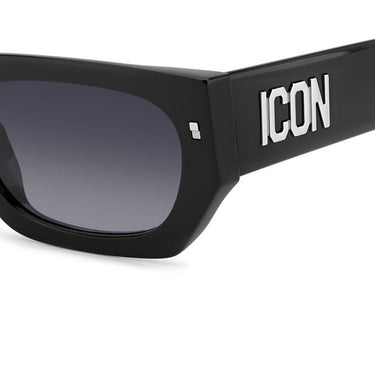 Dsquared2 Occhiali da Sole ICON 0017/S 807 Nero/Grigio Sfumato Unisex 4