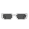 Dsquared2 Lunettes de Soleil ICON 0020/S VK6 Blanc/Gris Dégradé Unisexe
