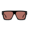 Dsquared2 Occhiali da Sole ICON 0030 S OITU1 Nero Rosso Uomo 