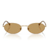 Emporio Armani Occhiali da Sole EA2175 300273 Oro Pallido Opaco/Marrone Uomo