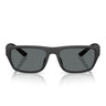 Emporio Armani Occhiali da Sole EA4267U 500181 Nero Opaco Gommato Grigio Scuro Uomo Polarizzat