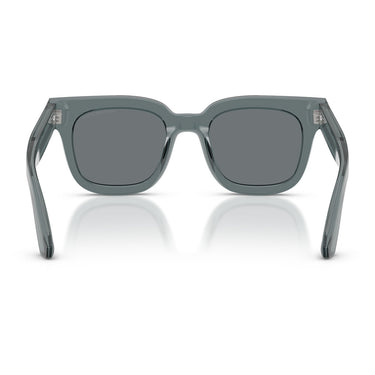 Emporio Armani Occhiali da Sole EA4271 636480 Grigio Trasparente Lucido Blu Scuro Donna 4