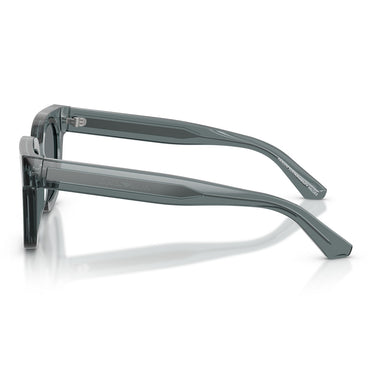 Emporio Armani Occhiali da Sole EA4271 636480 Grigio Trasparente Lucido Blu Scuro Donna 3
