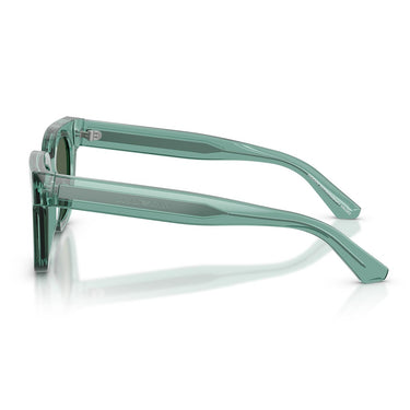 Emporio Armani Occhiali da Sole EA4271 636571 Verde Trasparente Lucido/Verde Scuro Donna 2