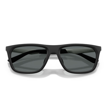 Emporio Armani Occhiali da Sole EA4272U 500181 Nero Opaco/Grigio Scuro Uomo Polarizzati 4