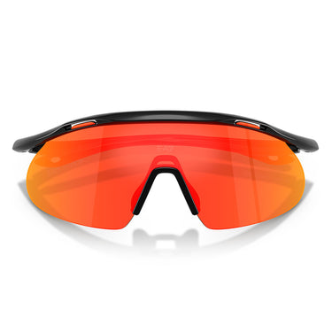 Emporio Armani Occhiali da Sole Q74008 62946S x Milano Cortina 2026 Nero Lucido/Marrone Specchiato Tangerine Uomo 4