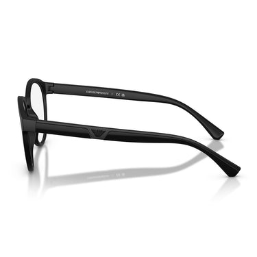 Emporio Armani Occhiali da Vista EA4152 58011W Nero Opaco Trasparente con 2 Clip Uomo  3