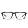 Emporio Armani Occhiali da Vista EA4189U 50011W Nero Opaco/Trasparente con 2 Clip Uomo