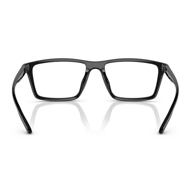 Emporio Armani Occhiali da Vista EA4189U 50171W Nero Lucido/Trasparente con 2 Clip Uomo 5