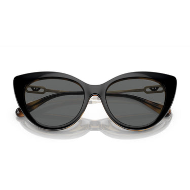 Emporio Armani Occhiali da Vista EA4213U 50261W Marrone Lucido Trasparente con 2 Clip Donna  7
