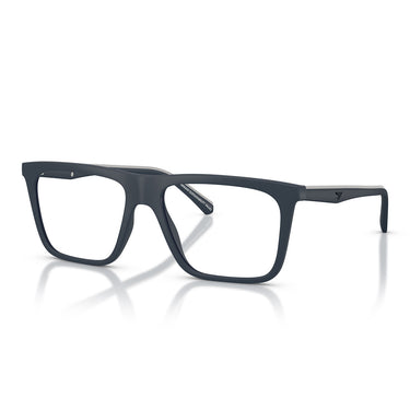 Emporio Armani Occhiali da Vista EA4258 50881W Blu Opaco/Trasparente con 2 Clip Uomo 1