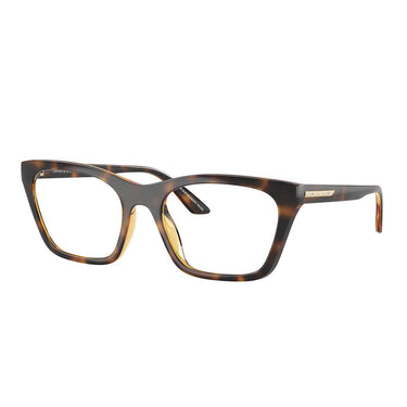 Emporio Armani Occhiali da Vista EA4274BU 50261W Marrone Lucido/Trasparente con 2 Clip Donna 2