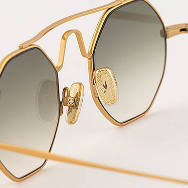 Eyepetizer Sonnenbrille Cosmopolitan SOHO C.4-25 Gold/Grün Verlauf Unisex