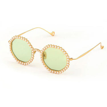 Eyepetizer Sonnenbrille Gatsby JORDAN C.4-1 Gold Grün Verlauf Unisex 2