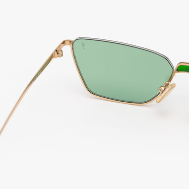 Eyepetizer Sonnenbrille KANDA C.4-29F Gold/Grün Unisex 3
