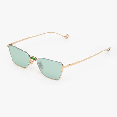 Eyepetizer Sonnenbrille KANDA C.4-29F Gold/Grün Unisex 1
