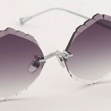 Eyepetizer Sonnenbrille Margarita GUADALUPE C.1-60 Silber/Grau Verlauf Unisex 3