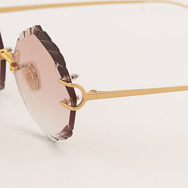 Eyepetizer Sonnenbrille Margarita GUADALUPE C.4-61 Gold/Rosa Verlauf Unisex 3