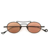 Eyepetizer Okulary Przeciwsłoneczne Negroni ARNO C.6-68 Czarny/Brązowy Unisex