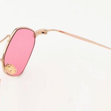 Eyepetizer Lunettes de Soleil Negroni MEDICI C.9-66 Or Rose Unisexe 5
