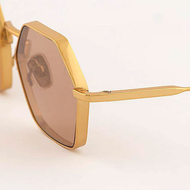 Eyepetizer Sonnenbrille Old Fashioned CHURCHILL C.4-57 Gold/Braun Verlauf Unisex