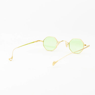 Eyepetizer Lunettes de Soleil TOMMY C.4-1 Or/Vert Unisexe 3