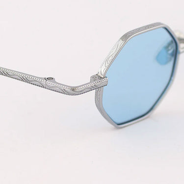Eyepetizer Lunettes de Soleil TOMMY C.1-2 Or/Bleu Unisexe 3