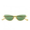 Eyepetizer Okulary Przeciwsłoneczne Tokyo ODAIBA C.4-64 Złoto/Zielony Unisex