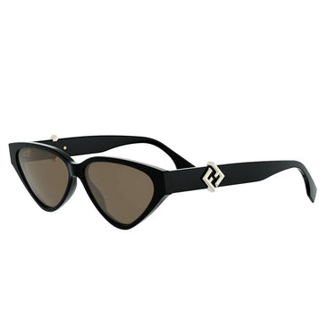 Fendi FF Diamonds Nero Cat-Eye Occhiali da Sole 2