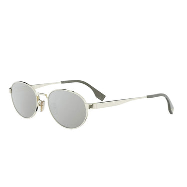 Fendi Sky Gold Oval Sunglasses