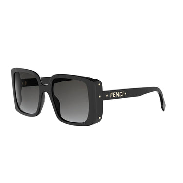 Fendi Soul Nero Squadrata Occhiali da Sole