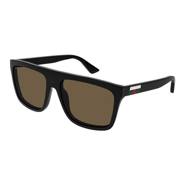 Gucci Occhiali da Sole GG0748S 002 Nero/Marrone Uomo 2