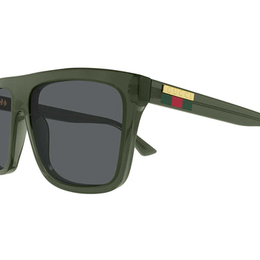 Gucci Occhiali da Sole GG0748S 011 Verde/Grigio Uomo 3