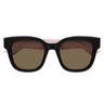 Gucci Sunglasses GG0998S 005 Black/Brown Women