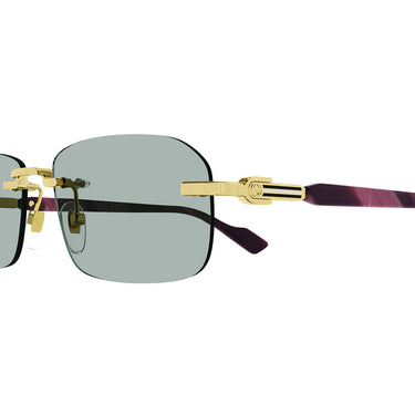 Gucci Occhiali da Sole GG1221S 003 Oro-Verde Uomo 2