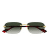 Gucci Sonnenbrille GG1221S 006 Gold/Grau Herren