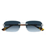 Gucci Sunglasses GG1221S 007 Silver/Blue Men