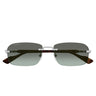 Gucci Sunglasses GG1221S 008 Silver/Brown Men