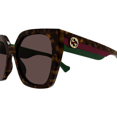 Gucci Occhiali da Sole GG1300S 002 Havana-Marrone Donna 2