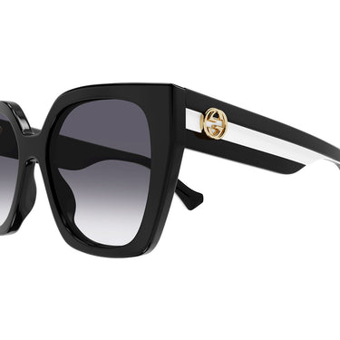 Gucci Occhiali da Sole GG1300S 004 Nero/Grigio Scuro Donna 2